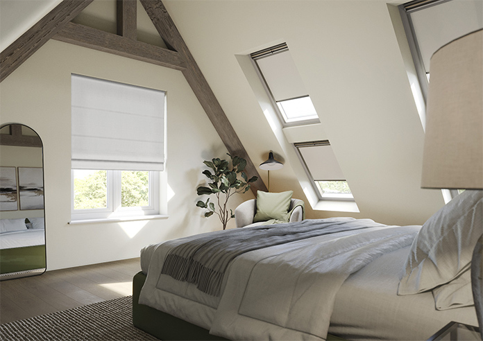 Windermere, Ecru - Twist&Fit Roman Blind - Image 7